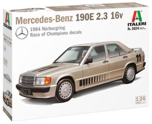 1:24 Mercedes Benz 190 E 2,3 - Italeri 3624
