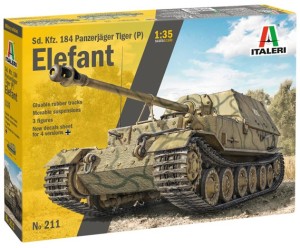 1:35 Sd.Kfz.184 ELEFANT - Italeri 211