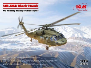 1:48 Sikorsky UH-60 A BLACK HAWK - ICM 48361