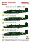 1:48 Kalkomanie B-25D MITCHELL II - Techmod 48003