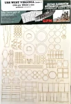 1:200 Elementy wycinane laserowo do USS WEST VIRGINIA - GPM 479