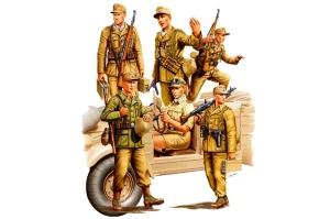 1:35 GERMAN AFRICA CORPS - Hobby Boss 84410