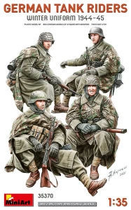1:35 GERMAN TANK RIDERS winter 44-45 - Mini Art 35370