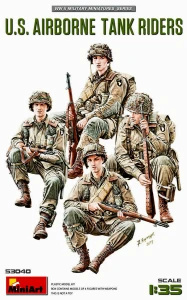 1:35 US AIRBORNE TANK RIDERS - Mini Art 53040