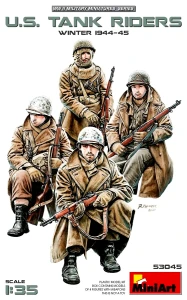 1:35 US TANK RIDERS winter 44-45- Mini Art 53045