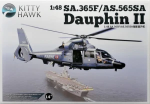 1:48 Eurocopter SA.365F/AS.565SA DAUPHIN - Kitty Hawk 80108