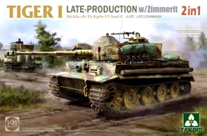 1:35 Pz.Kpfw.VI TIGER Ausf.E w/Zimmerit - Takom 2199