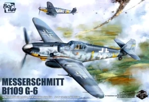 1:35 Messerschmitt Bf-109 G6 w/ WGr.21 & Full Engine and Weapon Interior  - Border BF-001