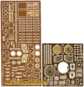 1:72 Part S72092 F-15 E [Hasegawa]