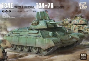 1:35 T-34E (First Type of Spaced Armour) / T-34/76 (112 factory) - Border Model BT-009