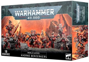 BFR Warhammer 40 000  World Eaters - KHORNE BERZERKERS 43-10