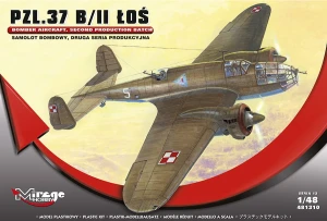 1:48 PZL.37 B/II ŁOŚ - Mirage 481310