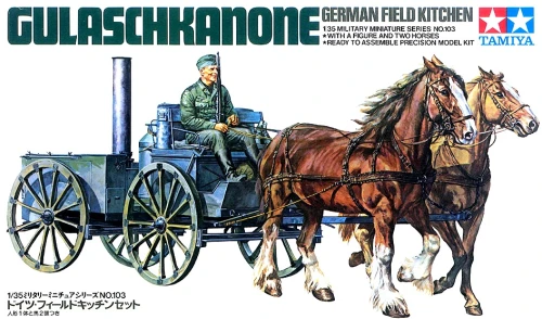 1:35 GULASCHKANONE german Field Kitchen - Tamiya 35103
