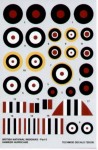 1:72 Kalkomanie British National Insignias HURRICANE - Techmod 72023