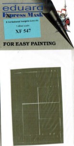 1:48 Maski F-16 znaki rozpoznawcze (low visibility) - Eduard XF547