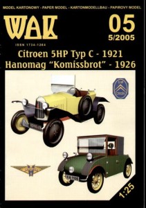 1:25 Citroen 5HP Typ C - WAK 2005/ 5