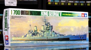 1:700 HMS KING GEORGE V Pancernik Brytyjski - Tamiya 77525