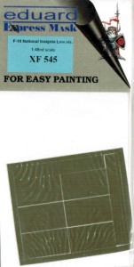 1:48 Maski F-18 znaki rozpoznawcze (low visibility)  - Eduard XF545