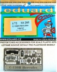 1:72 Elementy fototrawione.C-130 H HERCULES wnętrze [Italeri] - Eduard SS285
