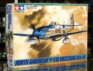 1:48 North American P-51D MUSTANG - Amerykański samolot myśliwski - Tamiya 61040