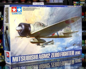 1:48 Mitsubishi A6M2 ZERO type 21 - Japoński pokładowy samolot myśliwski - Tamiya 61016
