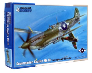 1:48 SUPERMARINE SEAFIRE Mk.III - Brytyjski pokładowy samolot myśliwski - Special Hobby 48052