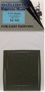 1:48 Maski F-117 Stealth - Eduard XF042
