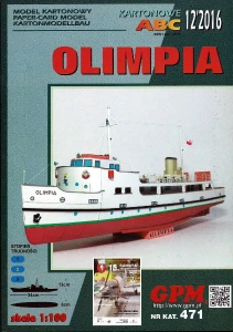 1:100 OLIMPIA Statek Żeglugi Przybrzeżnej - GPM 471