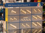 1:72 Akcesoria -  WW 2nd German aircraft weapons II - Italeri 26102 [brak kalkomanii]