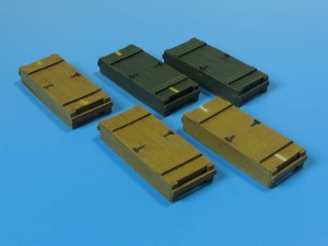 1:35 SKRZYNKI DREWNIANE do 8.8 cm Kw.K.36 - Eureka  E-005