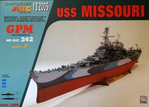 1:200 USS MISSOURI - GPM 242