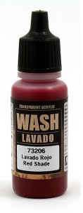 Wash Acrylic - RED SHADE - Vallejo 73206