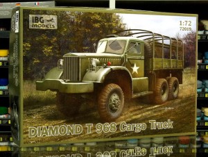 1:72 Diamond T968 - Amerykańska ciężarówka z II w.ś. - IBG 72019