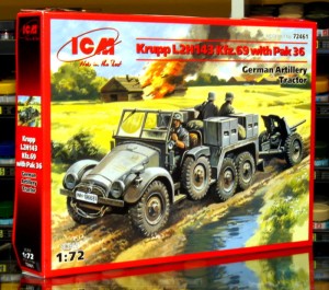 1:72 Krupp L2H143 KFZ.69 z działem PAK 36 - ICM 72461