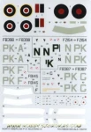 1:72 Techmod kalkomanie 72021 NA Mustang III
