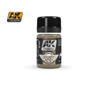 Wash Enamel - DUST EFFECT LANDING GEAR - AK-interactive 2031