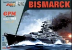 1:200 BISMARCK  Niemiecki pancernik z II w.ś.- GPM 182