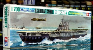 1:700 CV-8 HORNET - Lotniskowiec Amerykański - Tamiya 77510