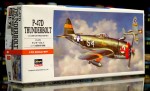 1:72 Republic P-47 D THUNDERBOLT - Amerykański samolot myśliwski - Hasegawa 00138