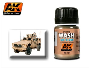 Wash Acrylic - OIF & OEF US VEHICLES - AK-interactive 121
