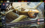 1:72 Curtiss P-40 E WARHAWK - Amerykański samolot myśliwski - Academy 12468