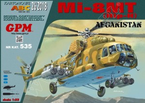 1:33 MIL MI-8 MT Afganistan - GPM 535