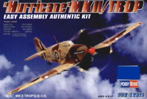 1:72 Hawker HURRICANE Mk.II / trop - Hobby Boss 80216