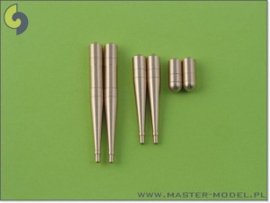 1:48 Elementy waloryzacyjne - Spitfire IX c - Lufy Hispano 20mm w osłonach - Master AM48004